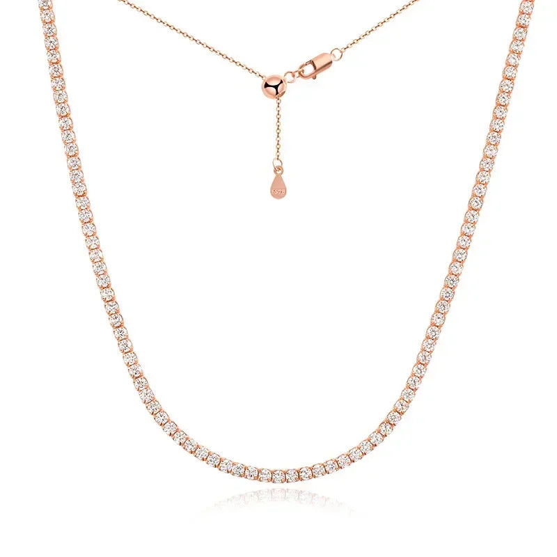 ZeitlosWir™ – CrystalGlow Moissanite Choker