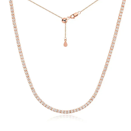 ZeitlosWir™ – CrystalGlow Moissanite Choker