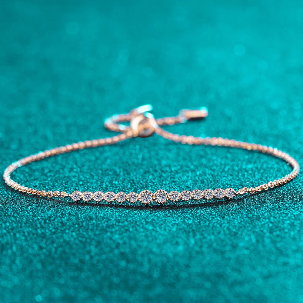 ZeitlosWir™ – SparkLine Moissanite Bracelet