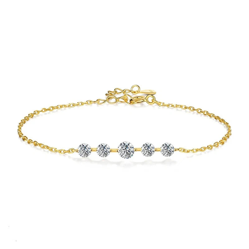 ZeitlosWir™ – Starlit Embrace Moissanite Bracelet
