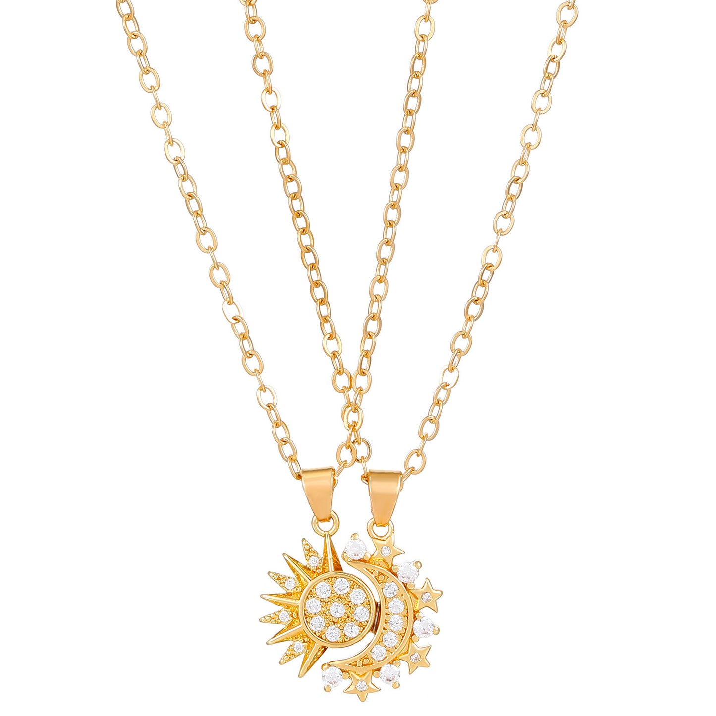 ZeitlosWir™ – Sun & Moon Love Necklace