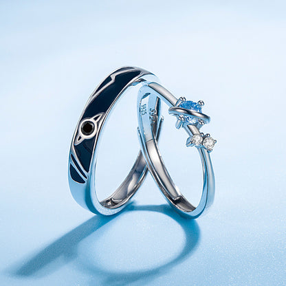 ZeitlosWir™ – Dream Planet Couple Rings