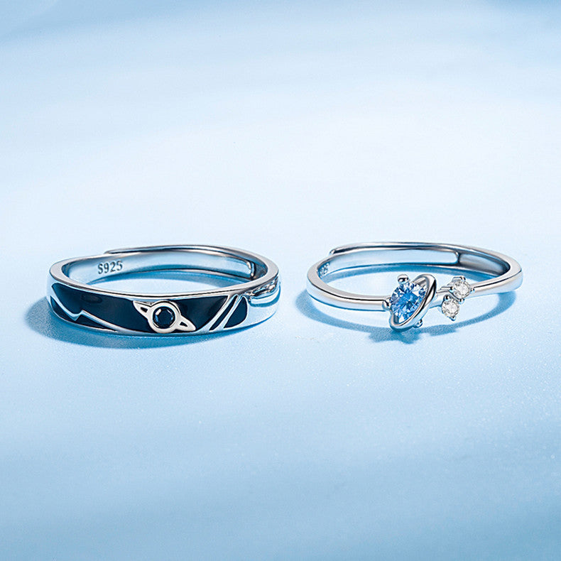 ZeitlosWir™ – Dream Planet Couple Rings