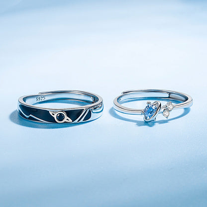ZeitlosWir™ – Dream Planet Couple Rings
