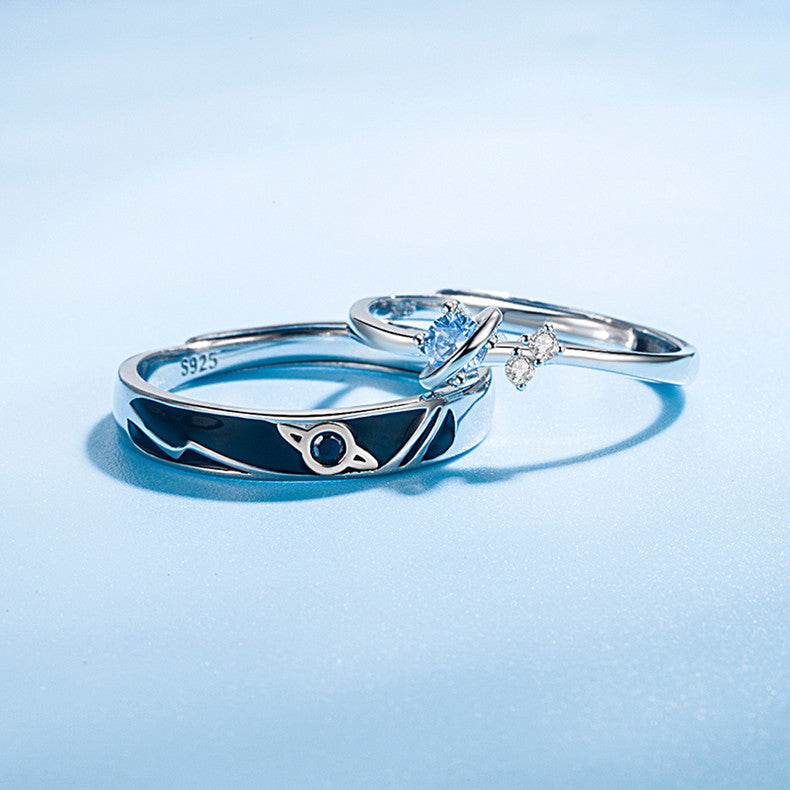 ZeitlosWir™ – Dream Planet Couple Rings