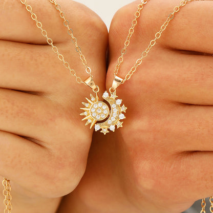 ZeitlosWir™ – Sun & Moon Love Necklace