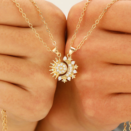 ZeitlosWir™ – Sun & Moon Love Necklace