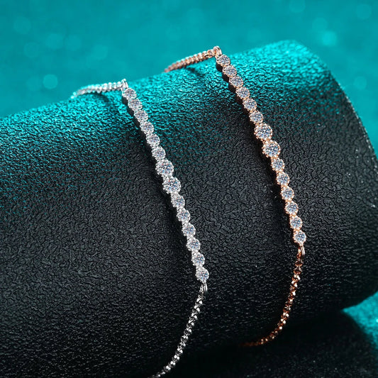 ZeitlosWir™ – SparkLine Moissanite Bracelet