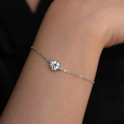 ZeitlosWir™ – 1 Karat Moissanit Armband