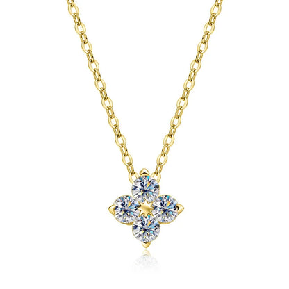 ZeitlosWir™ – LuckyBloom Moissanite Necklace