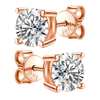 ZeitlosWir™ – CrownSpark Moissanite Earrings