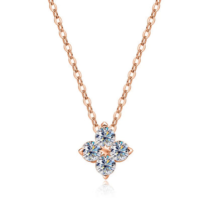 ZeitlosWir™ – LuckyBloom Moissanite Necklace