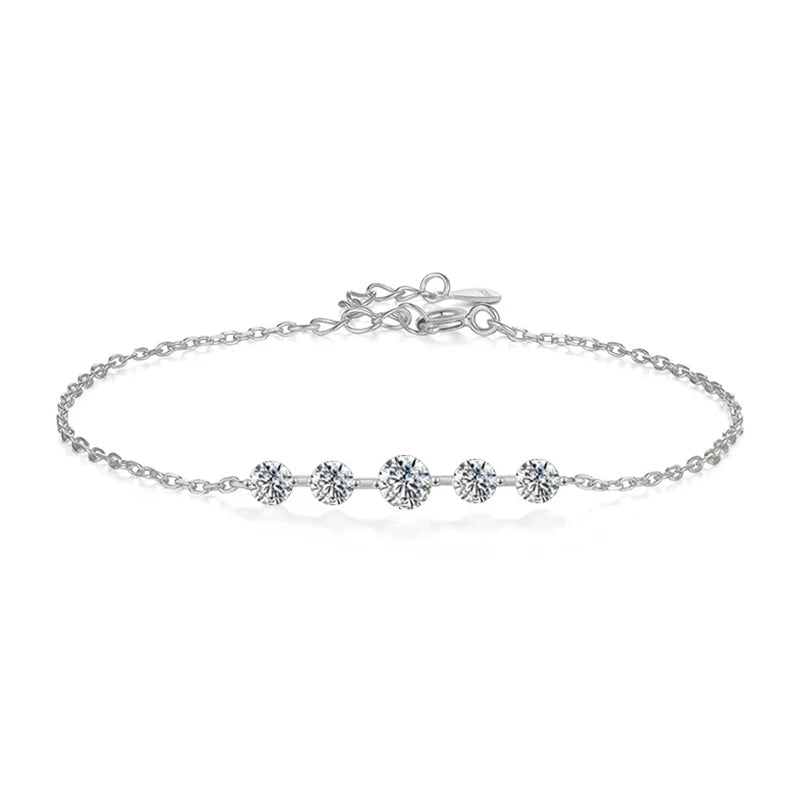 ZeitlosWir™ – Starlit Embrace Moissanite Bracelet