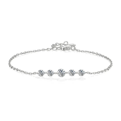 ZeitlosWir™ – Starlit Embrace Moissanite Bracelet