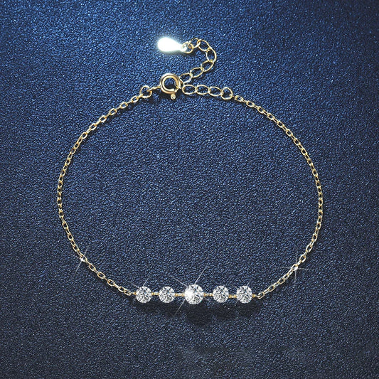ZeitlosWir™ – Starlit Embrace Moissanite Bracelet
