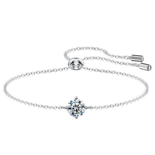 ZeitlosWir™ – 1 Karat Moissanit Armband