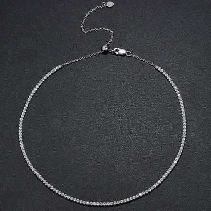 ZeitlosWir™ – CrystalGlow Moissanite Choker