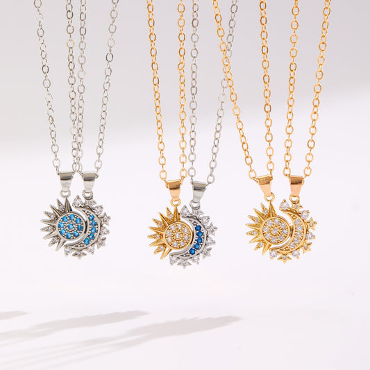 ZeitlosWir™ – Sun & Moon Love Necklace
